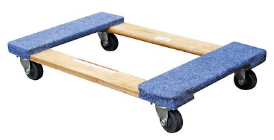  Hardwood Carpet End Dolly 30 In. x 18 In. x 5-3/4 In. 900 Lb. Capacity